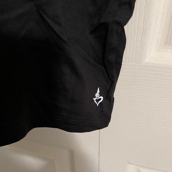 Torrid Womens NWT Black Squats I Thought You Said Do Shots Open Back Tee Size 3X - Picture 8 of 9